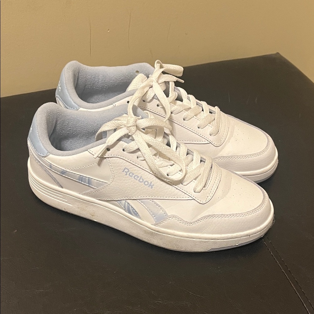 Reebok | Baby Blue Swirl Sneakers
